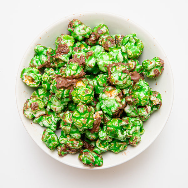 Chocolate Mint Popcorn