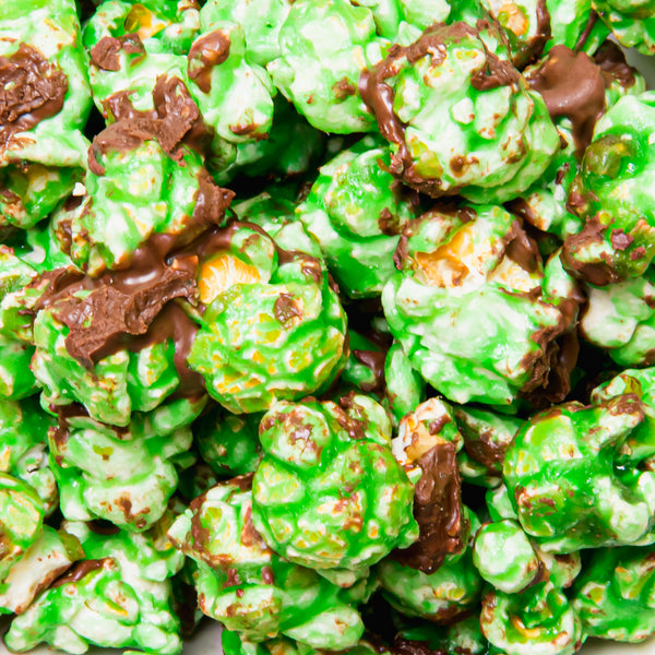 Chocolate Mint Popcorn