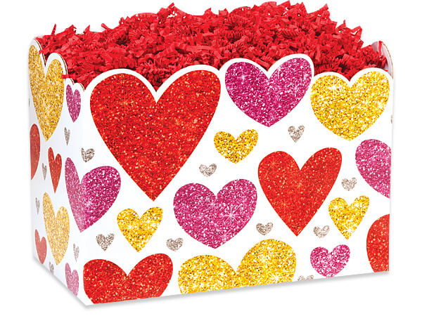 Glitter Hearts Gift Box