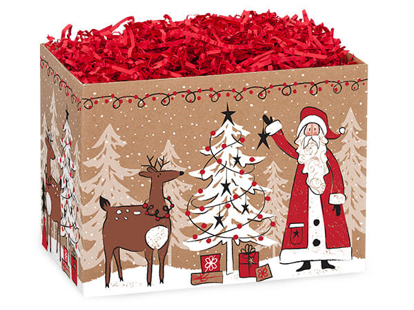 Small Santa Gift Box